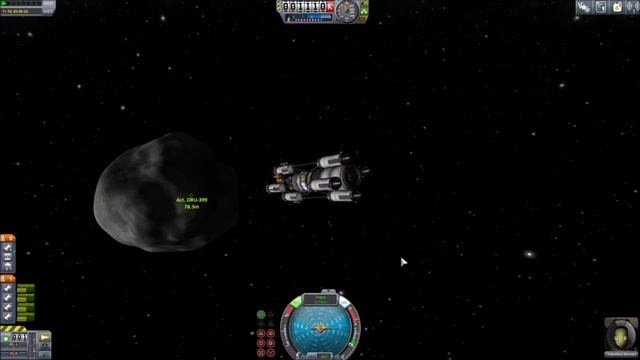KSP 1.0.4 Карьера Серия - 49 (Стыковка с астероидом) смотреть онлайн