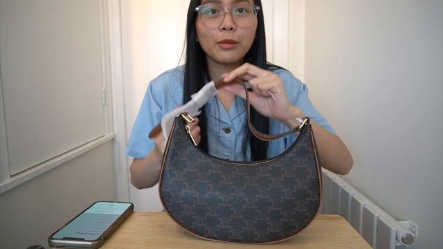 Unboxing Celine Ava Bag | Lisa BlackPink made me do it ?❤️ смотреть онлайн