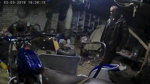 Как сделать кроссовый мотоцикл  с коляской (простой 1и2 вариант )