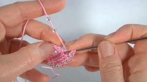 Вяжется ЛЕГКО и БЫСТРО, смотрится потрясающе/ВЯЖЕМ КРЮЧКОМ с БИСЕРОМ и БУСИНАМИ/Авторская разработк