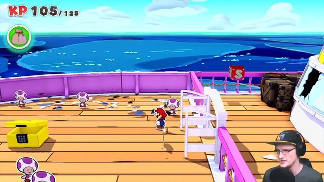 Let's Play Paper Mario: The Origami King #23 Hammerharte KRAKEN Krawalle смотреть онлайн