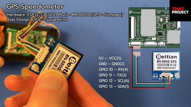 Let's build a GPS Speedometer with ESP32-S3 and BN-880Q(GPS, Compass) [1/2] смотреть онлайн