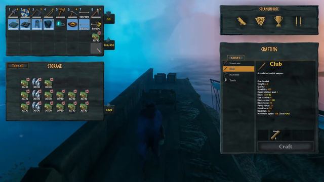 Valheim Hacks: Chopping Carts for Metal Ore Transport on Tiny Boat [No Mods][No Cheats] смотреть онлайн