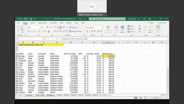 Excel Formatting Worksheets смотреть онлайн