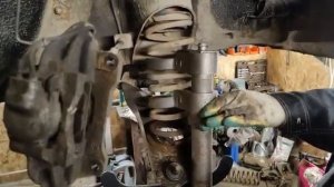 замена передней подвески Ваз 2104