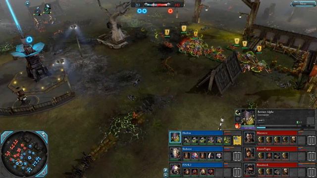 Dawn of War 2 - 3v3 | Haidran + Seahorse + F1N4L3 [vs] Marutectz + Vapor + Broodwich смотреть онлайн