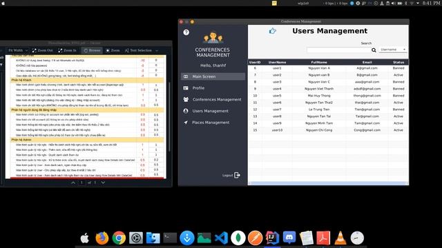 Conferences Management (JavaFX/Hibernate/MySQL) смотреть онлайн