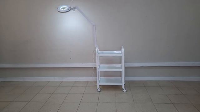Косметологическая тележка MZT-099 white смотреть онлайн