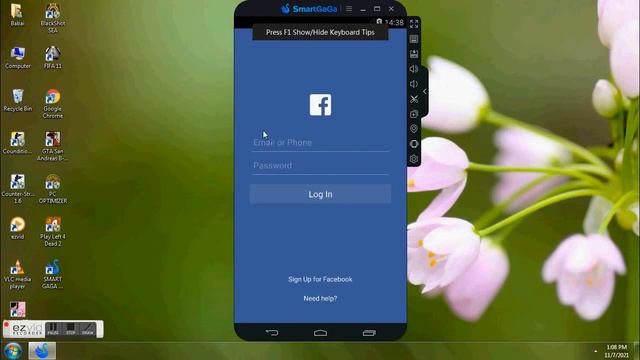 Freefire (SMARTGAGA Android 4.4.2) Facebook login Fix and Date Time Setting Fix смотреть онлайн