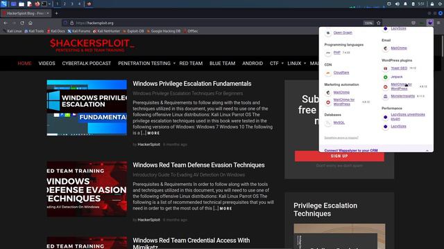 3.9. Web App Technology Fingerprinting смотреть онлайн