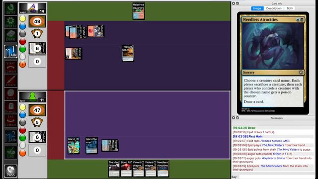 [MSEM2] GP Caracas - Augur (UR Prowess) vs Epid (Casino Scam) смотреть онлайн