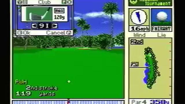 True Golf Classics: Waialae Country Club - SNES Gameplay смотреть онлайн