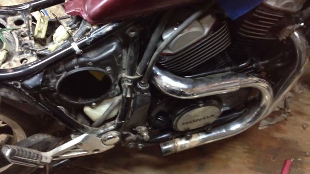 honda vt500c after repair смотреть онлайн