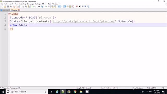 Get City State from Pincode смотреть онлайн