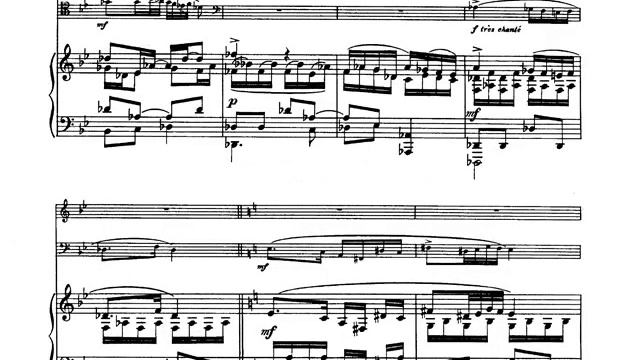 Francis Poulenc: Trío para piano, oboe y fagot. Audición con partitura смотреть онлайн