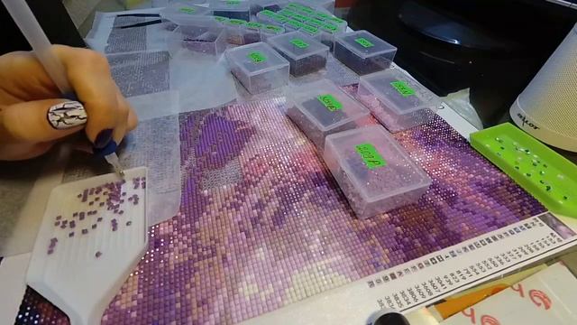 Алмазная мозаика. СОВА где-то тут... ищем :) ОНЛАЙН смотреть онлайн