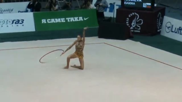Evgenia Kanaeva Hoop 2008 Deriugina Cup смотреть онлайн