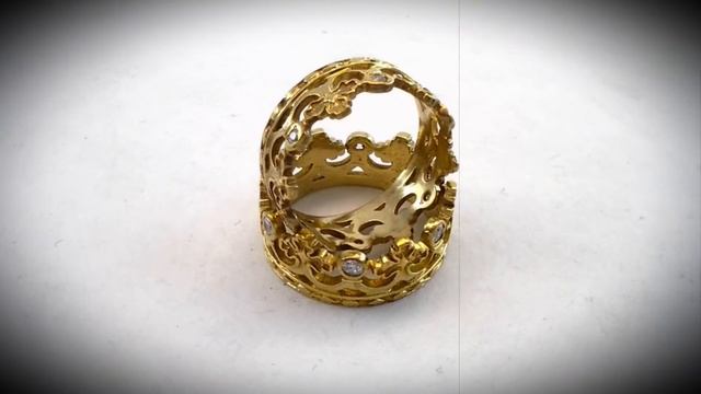 Обручальное кольцо "КОРОНА" смотреть онлайн