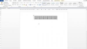 Как выровнять таблицу в Ворде?