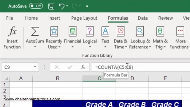 #12 Excel 365 Tutorial Intermediate - Count, Counta and Countif Functions смотреть онлайн