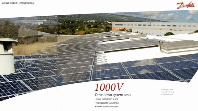 Солнечные инверторы Данфосс серии TripleLynx