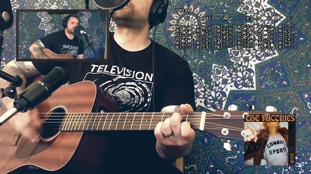 Put It On A T-Shirt - The Vaccines [Cover + Guitar Tabs] смотреть онлайн