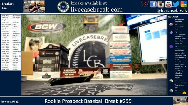 Rookie P 24 Box Baseball Mixer Random Teams#299 3 8 2018 смотреть онлайн