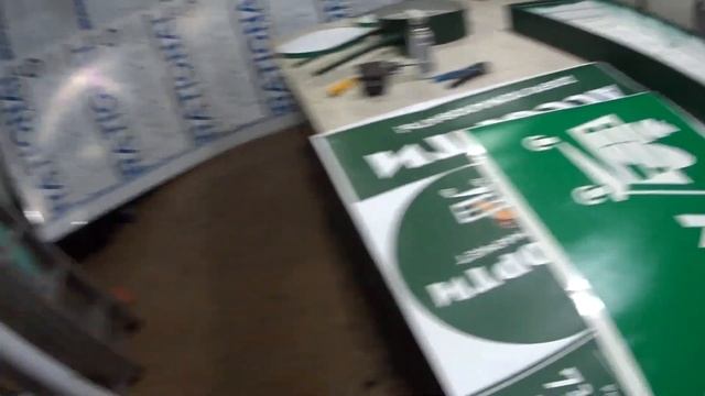 Реставрация старой вывески . Новое оформление магазина. Наружная реклама. DIY смотреть онлайн