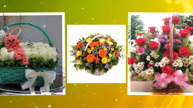 Корзинки с цветами для вас любимые смотреть онлайн