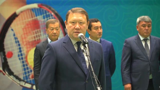 Открытие теннисного центра в Петропавловске смотреть онлайн