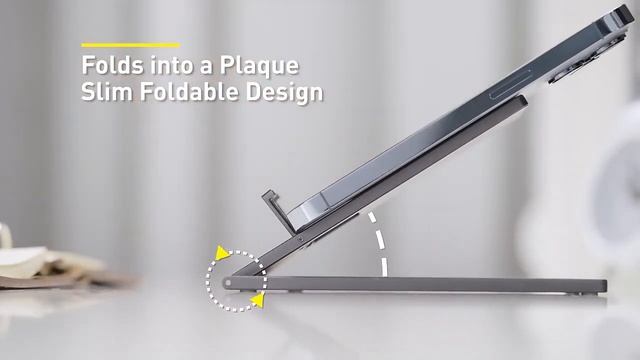 Baseus Foldable Metal Desktop Holder For iPad Pro 2021 2020 iphone Tablet Desktop Stand Notebook смотреть онлайн