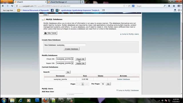 Launching Joomla Site from Localhost to the Cpanel смотреть онлайн