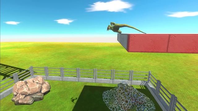 Big Jump Over Deadly Piercers - Animal Revolt Battle Simulator смотреть онлайн