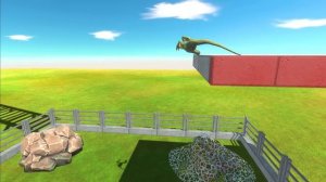 Big Jump Over Deadly Piercers - Animal Revolt Battle Simulator