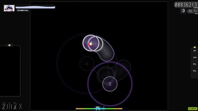 Can't Defeat Airboi - osu! 200fps test смотреть онлайн