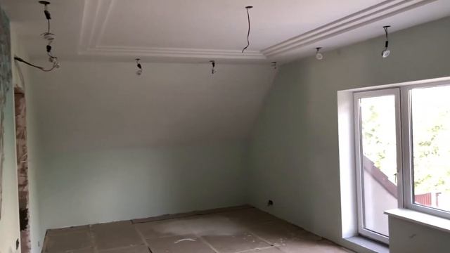 Безвоздушная покраска стен и потолка?Готовый результат? смотреть онлайн