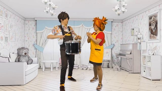 БАРАБАННАЯ ПЕСНЯ - Музяки - Развивающий мультик про музыкальные инструменты смотреть онлайн