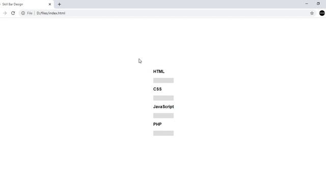 Responsive Skill Bar | HTML And CSS смотреть онлайн