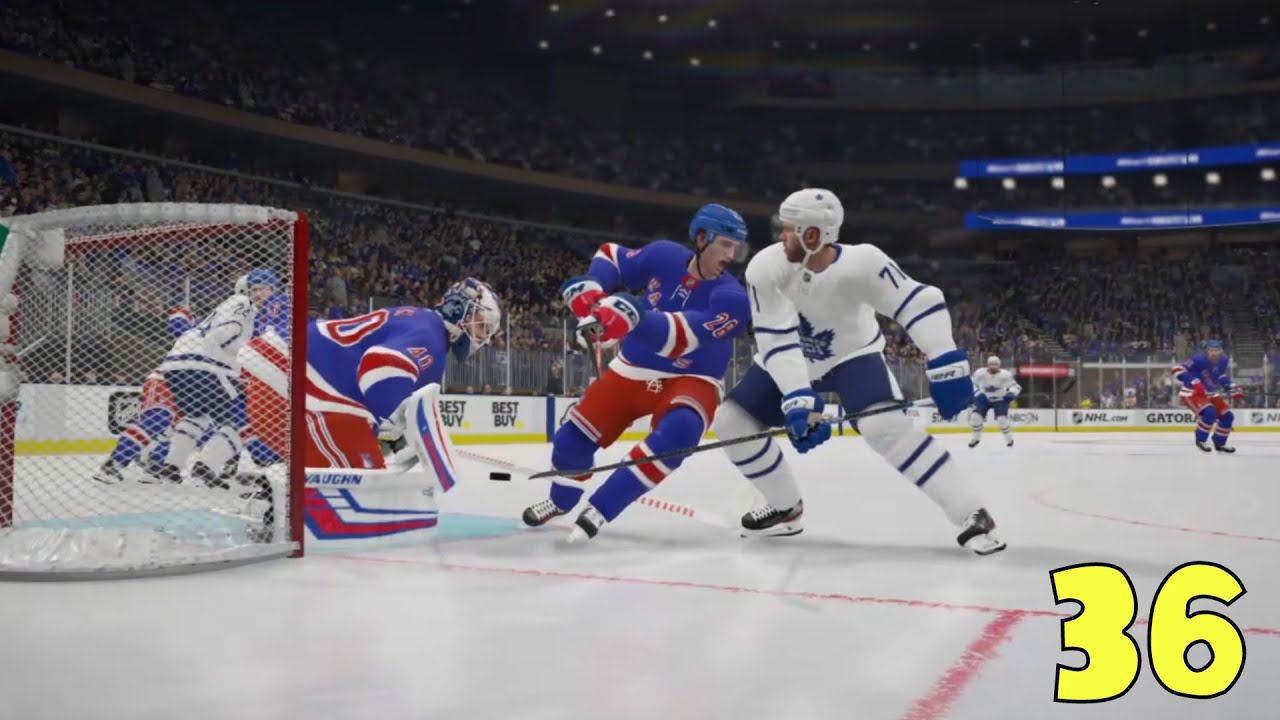 ФИНАЛ КОНФЕРЕНЦИИ С ТОРОНТО | NHL 20 Карьера за Нью-Йорк Рейнджерс #36 смотреть онлайн