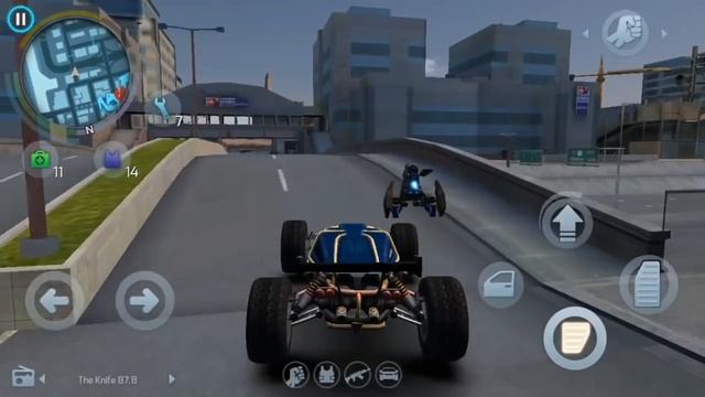 Gangstar Vegas Bouncing Buggy (Can Jump) With Gunner B33 Lvl 10 Wanted Man смотреть онлайн
