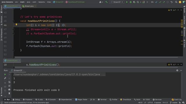 Stream.of vs Arrays.stream - WEIRD Java! смотреть онлайн