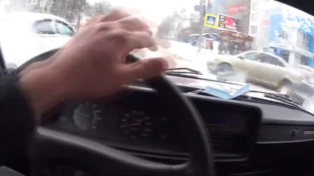 Разбил зеркала/поставил штатные зеркала на ваз 2107/Вид от первого лица смотреть онлайн