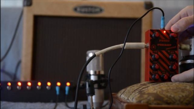 Преамп эмулятор (Peavey 5150) C 7-ми полосным эквалайзером на борту!