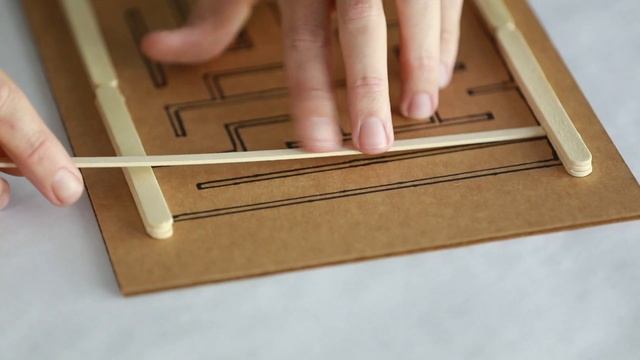 MYO - Make Your Own Magic Magnet Maze out of Cardboard & Popsicle Sticks смотреть онлайн