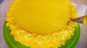 Торт СОЛНЫШКО нежный яркий ДЕТСКИЙ торт РЕЦЕПТ украшение тортов в домашних условиях