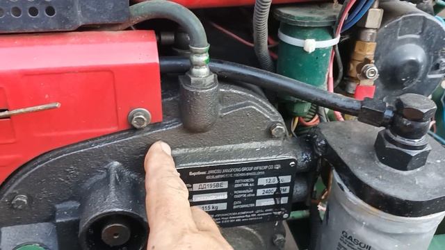 Покажчик тиску МД 218 на мотоблок 12 кс. смотреть онлайн
