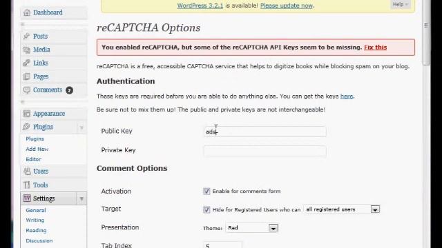 recaptcha for your wordpress site смотреть онлайн