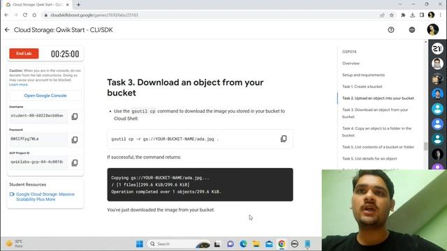 Cloud Storage: Qwik Start - CLI/SDK [Updated] || Lab Solution || Qwiklabs Aracde 2023 смотреть онлайн