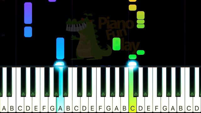 Roy Orbison - Oh, Pretty Woman - SLOW EASY Piano Instrumental TUTORIAL by Piano Fun Play смотреть онлайн