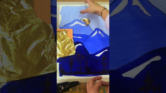 Простой способ золочения ? работа с поталью смотреть онлайн